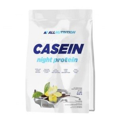 Miniaturka artykułu - ALLNUTRITION Casein wanilla 908g  