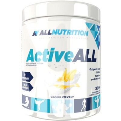 Miniaturka artykułu - ALLNUTRITION ActiveAll Shake Vanilla- 300g