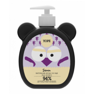 Miniaturka artykułu - YOPE JAŚMIN Mydło dla dzieci, 400ml
