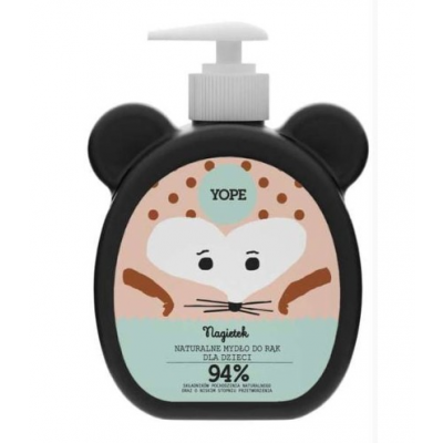 Miniaturka artykułu - YOPE NAGIETEK Mydło dla dzieci, 400ml