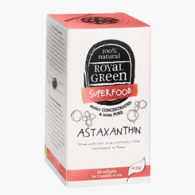 Miniaturka artykułu - ROYAL GREEN Astaxanthin- 60 kaps.
