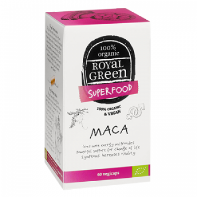 Miniaturka artykułu - ROYAL GREEN Maca- 60 kaps