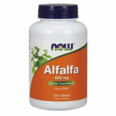 Miniaturka artykułu - Now Alfalfa 650mg, 250 tabl.