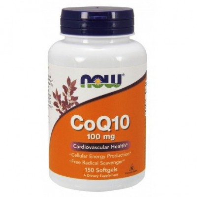 Miniaturka artykułu - NOW CoQ10 100mg- 150kaps
