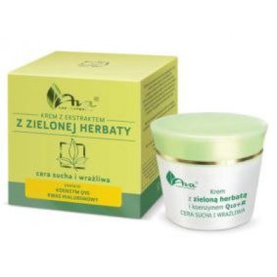 Miniaturka artykułu - AVA Zielona herbata cera sucha, wrażliwa, 50ml