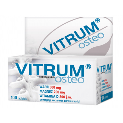 Miniaturka artykułu - Vitrum Osteo - 100 tabletek