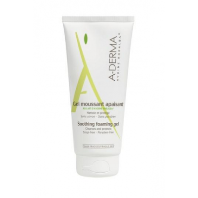 Miniaturka artykułu - A-DERMA Żel pod prysznic łagodzący, 200ml