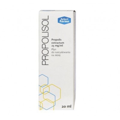 Miniaturka artykułu - Propolisol płyn do natryskiwania na sk&oacute;rę- 20ml