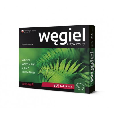 Miniaturka artykułu - Węgiel aktywowany, 30 tabl.