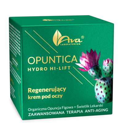 Miniaturka artykułu - AVA Opuntica HYDRO HI - LIFT Krem pod oczy regenerujący, 30ml