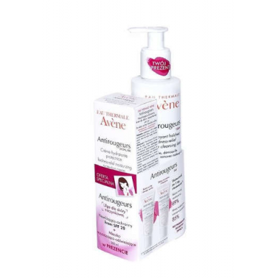 Miniaturka artykułu - AVENE Antirougeur JOUR Zestaw - Krem + Mleczko