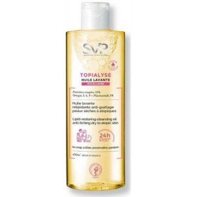 Miniaturka artykułu - SVR TOPIALYSE Olejek do mycia - 400ml