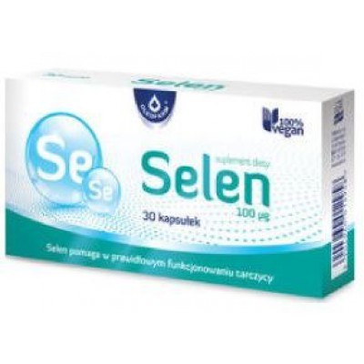 Miniaturka artykułu - Selen 100 mcg - 30 kaps.