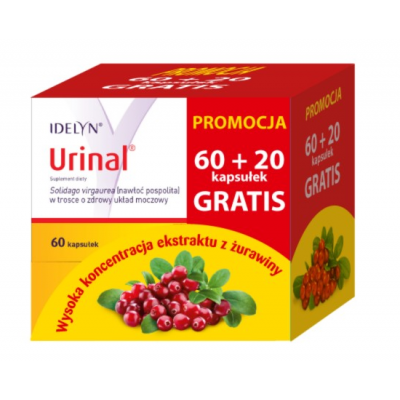 Miniaturka artykułu - Urinal PROMOPAK, 60+20  kapsułki