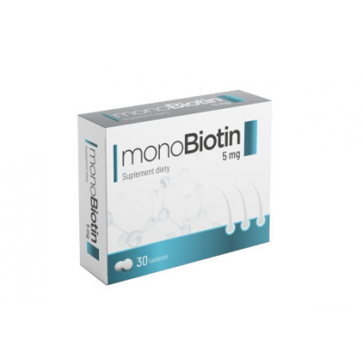 Miniaturka artykułu - MonoBiotin - 30 tabletek