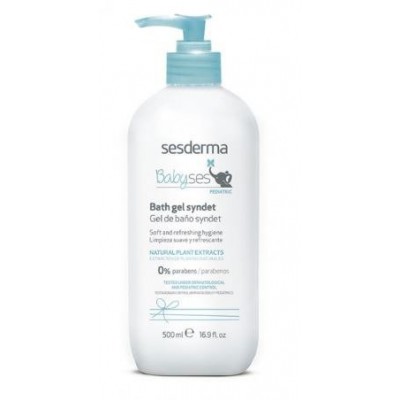 Miniaturka artykułu - SESDERMA BABYSES Żel do kąpieli, 500ml