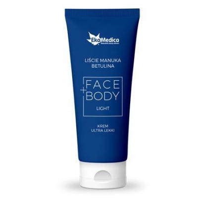Miniaturka artykułu - EkaMedica Krem ultra lekki Manuka - 100ml