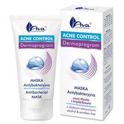 Miniaturka artykułu - AVA ACNE CONTROL Maska antybakteryjna, 50 ml