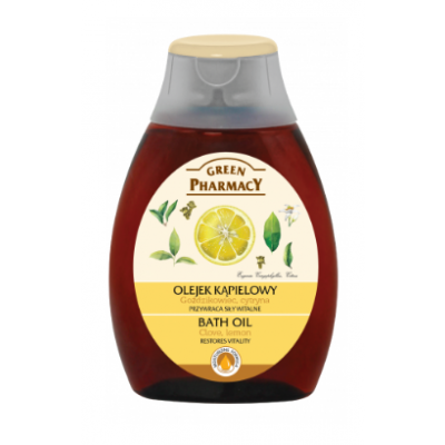 GREEN PHARMACY Olejek kąpielowy goździkowiec i cytryna - 250ml