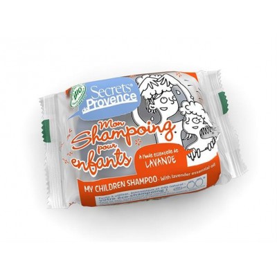 Miniaturka artykułu - Secrets de Provence Szampon w kostce DLA DZIECI - 85g