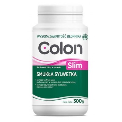 Colon Slim Smukła sylwetka proszek błonnik - 300 g