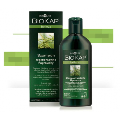 Miniaturka artykułu - BIOKAP BELLEZZA Szampon regeneracyjno - naprawczy 100 ml
