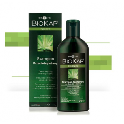 Miniaturka artykułu - BIOKAP BELLEZZA Szampon przeciwłupieżowy - 100ml