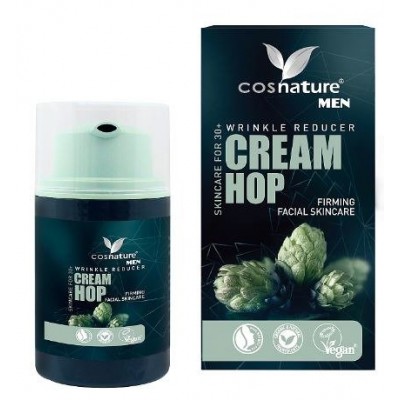 Miniaturka artykułu - Cosnature Men Krem redukujący zmarszczki chmiel - 50ml