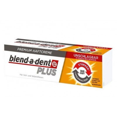 Miniaturka artykułu - Blend a dent Plus Dual Power Klej do protez - 40g