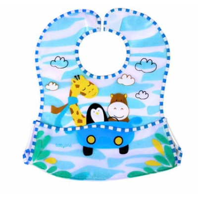 Miniaturka artykułu - BABYONO 836 Śliniak kangurek zwięrzątka