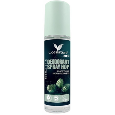Miniaturka artykułu - Cosnature Men dezodorant w sprayu chmielowyl 75ml