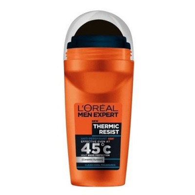 Miniaturka artykułu - L'OREAL MEN Thermic Resist roll on, 50ml