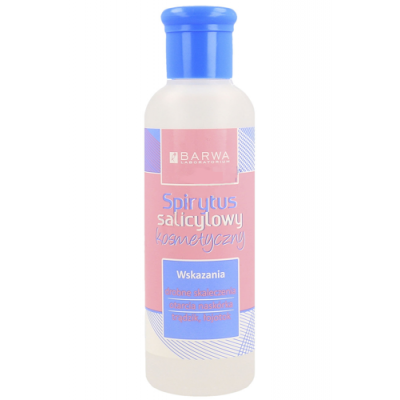 Miniaturka artykułu - BARWA Spirytus Salicylowy kosmetyczny - 100ml