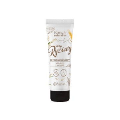 Miniaturka artykułu - BARWA Ryżowy krem do rąk - 75ml