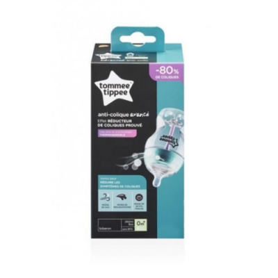 Miniaturka artykułu - Tommee Tippee Butelka antykolkowa 0m+ 260ml