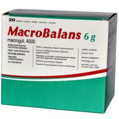Miniaturka artykułu - MacroBalans 6g,  20 sasz.