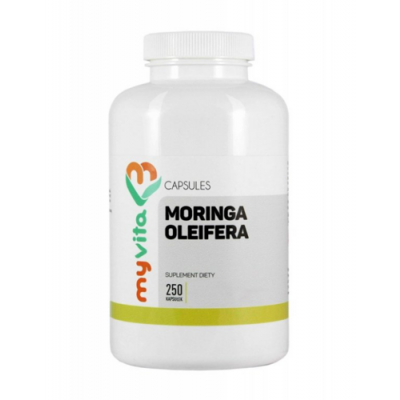 Miniaturka artykułu - MyVita Moringa oleifera, 250 kaps.