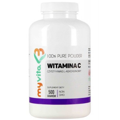 Miniaturka artykułu - MyVita Witamina C proszek - 500 g