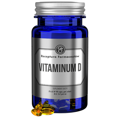Receptura Farmaceut&oacute;w Vitaminum D - 90kaps.