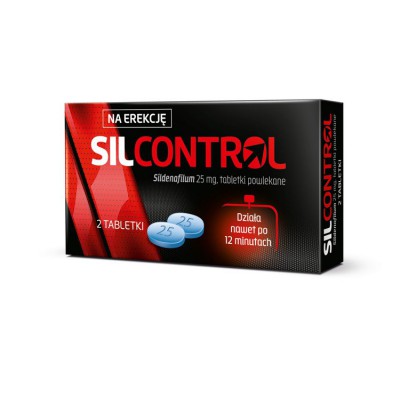 Miniaturka artykułu - Silcontrol 0,025g - 2 tabletki