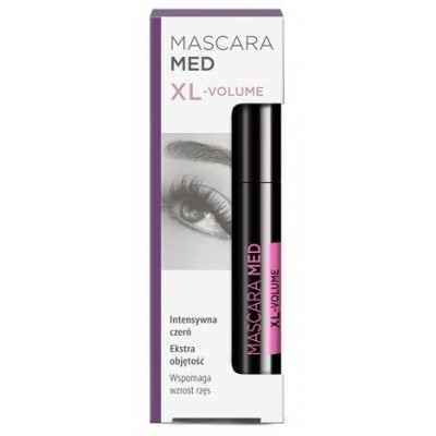 Miniaturka artykułu - Mascara Med XL- Volume Tusz do rzęs czarny - 6ml