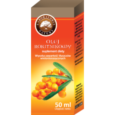 Miniaturka artykułu - Olej Rokitnikowy - 50ml