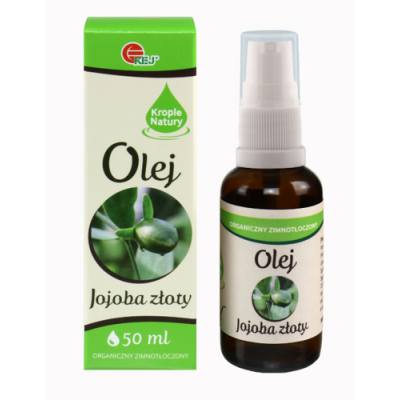 Miniaturka artykułu - Olej jojoba złoty - 50ml