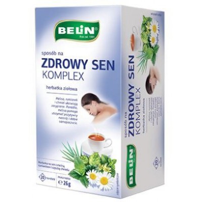 Miniaturka artykułu - BELIN Spos&oacute;b na zdrowy sen komplex, 20 torebek