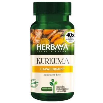 Miniaturka artykułu - HERBAYA Kurkuma - 60kaps.
