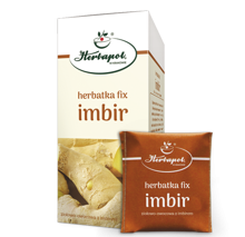 Miniaturka artykułu - Herbapol Herbatka imbir fix - 20 sasz.