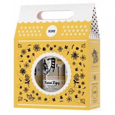 YOPE Kwiat Lipy Żel, 400ml + Balsam, 500ml + Mydło, 500ml