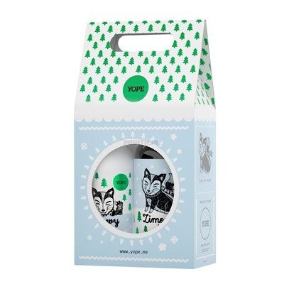YOPE Zestaw Zimowy las balsam + mydło, 800ml