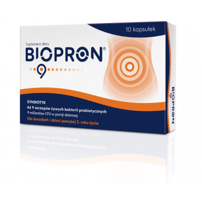 Miniaturka artykułu - Biopron 9, 10 kaps.