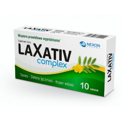 Miniaturka artykułu - Laxativ complex - 10 tabletek